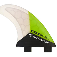 Scarfini Fins - HX E1 (FCS1) - Green - Small