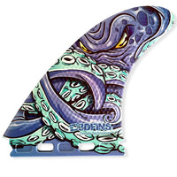 3DFins - Akila Aipa Twin Fins - (Futures) - Kracken