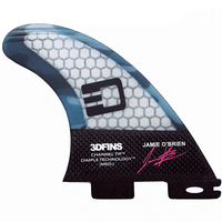 3DFins - Jamie O'Brien JOB (3DF2) - Blue Camo - Large