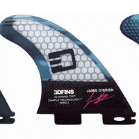 3DFins - Jamie O'Brien JOB (3DF2) - Blue Camo - Large