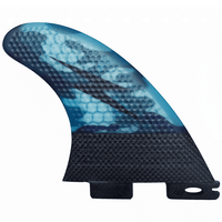 3DFins - Jamie O'Brien JOB (3DF2) - Blue Camo - Large