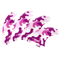 3DFins - Quad Pink Camo (FCS1) - Medium