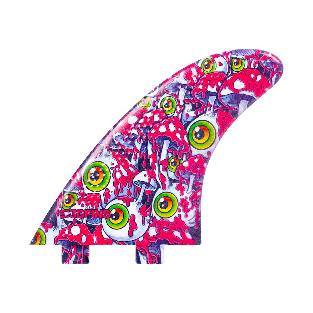 3DFins Akila Aipa Twin Fins FCS 1 Mushy Wetfins