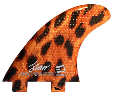 3DFins - Quad Leopard (FCS) - Josh Kerr Moonrakerr - Medium