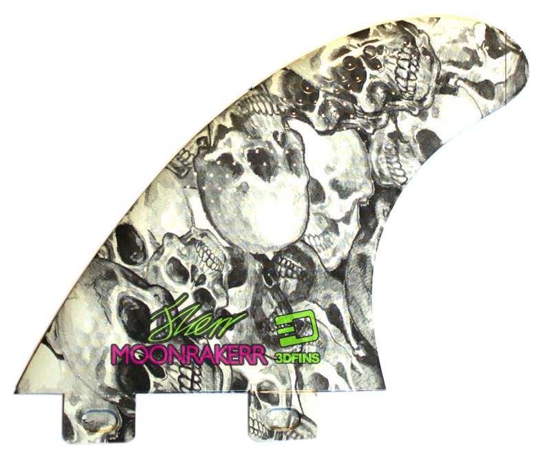 3DFins - Skull Duggery (FCS) - Josh Kerr Moonrakerr