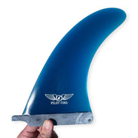 Pilot Fins - 10" Classic Longboard Fin - Blue