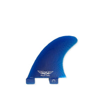 Pilot Fins - Twin Fins (FCS 1) + Trailer Fin - Blue