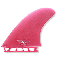 Pilot Fins - Twin Fins (Futures) + Trailer Fin - Red