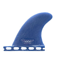 Pilot Fins - Twin Fins (Futures) + Trailer Fin - Blue