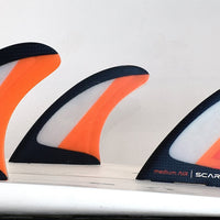 Scarfini Fins - Air (Futures) - Orange - Medium