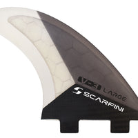 Scarfini Fins - V3 (FCS) - Grey - Large