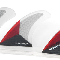 Scarfini Fins - FX3 (Futures) Red - Medium/Large
