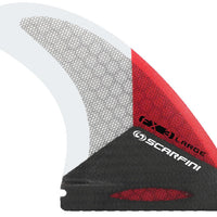 Scarfini Fins - FX3 (Futures) Red - Medium/Large