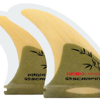 Scarfini Fins - FX3-Quad - Bamboo (Future) - Large
