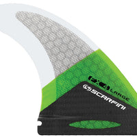 Scarfini Fins - FX4 (Futures) - Green - Large