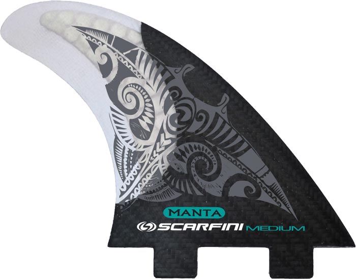 Scarfini Fins - HX Manta - (FCS) Medium