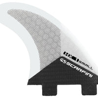 Scarfini Fins - HX1 (FCS) - White - Small