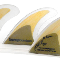 Scarfini Fins - HX2-Quad - Bamboo (FCS) - Medium