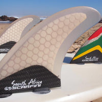 Scarfini Fins - South Africa Flag Series (FCS) - Medium