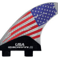 Scarfini Fins - USA Flag Series (FCS) - Medium