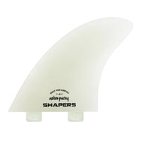 Shapers Fins - AP 5.55" Retro Keels (FCS 1) Asher Pacey - Natural