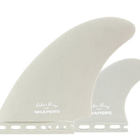Shapers Fins - AP 5.5" Retro Keels (Futures) - Cool Grey