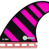 Shapers Fins - S3 (Future) - Pink - Small
