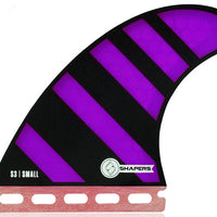 Shapers Fins - S3 (Future) - Purple - Small