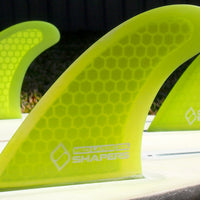 Shapers Fins - S6-SDL  (Future) - Yellow - Medium/Large