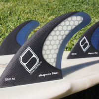 Shapers Fins - Stealth SMF-M (FCS) - Blue - Medium