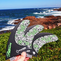 Shapers Fins - TP Timmy Patterson - Skulls - Medium/Large