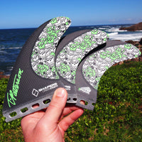 Shapers Fins - TP Timmy Patterson (Futures) - Skulls - Medium/Large