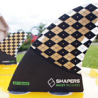 Shapers Fins - AP1 Quad - Asher Pacey - Small-Medium