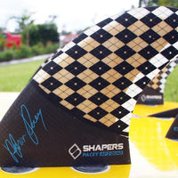 Shapers Fins - AP2 Quad - Asher Pacey - Medium-Large