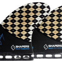 Shapers Fins - AP2 Quad (Future) - Asher Pacey - Medium-Large