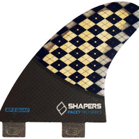 Shapers Fins - AP2 Quad - Asher Pacey - Medium-Large