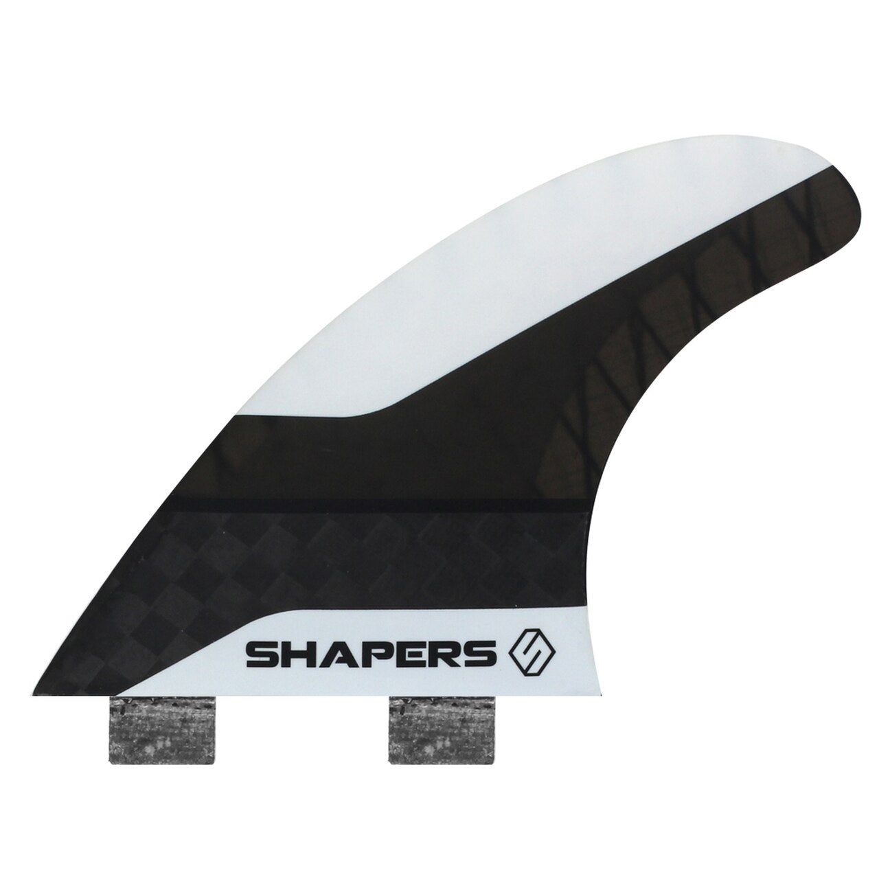 Shapers Fins CarbonFlare Driver (FCS 1) White Medium/Large Wetfins