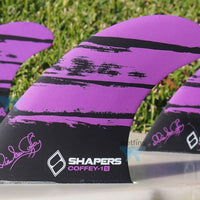 Shapers Fins - Coffey-1 (Future) - Purple - Small