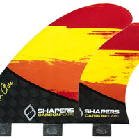 Shapers Fins - JC01 (FCS) 5 Fin Set (2+1 and Quad)