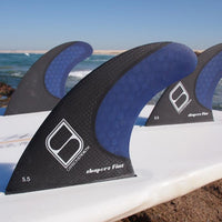 Shapers Fins - Stealth S5 (Future) - Blue - Medium