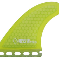 Shapers Fins - S6-SDL (Future) - Yellow - Medium/Large