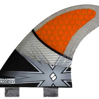 Shapers Fins - S7 Spectrum (FCS) - Grey - Large