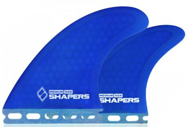 Shapers Fins - SQ7 Quad  (Futures) - Dark Blue - Large
