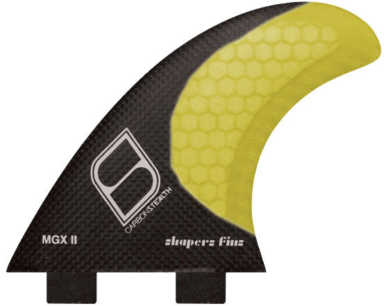 Shapers Fins - Stealth MGXII - Yellow - Medium/Large