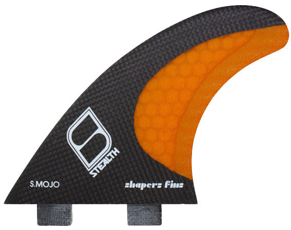 Shapers Fins - Stealth S-MOJO - Orange - Large
