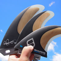 Shapers Fins - 5.5" Ruben Roxburgh - 2+1(FCS) - Bamboo