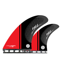 Shapers Fins - YU-Yoshinori Ueda (Futures) - Quad Red - Medium