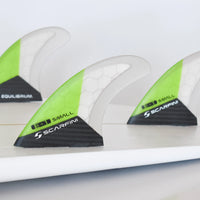 Scarfini Fins - HX E1 (FCS1) - Green - Small