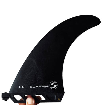 Scarfini Fins - 8" Box Fin - Black