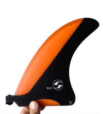 Scarfini Fins - 6" Air Box Fin - Orange